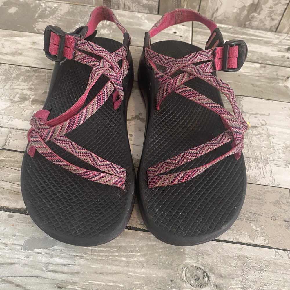Chaco Pink Sandals Sporty Outdoor Footwear